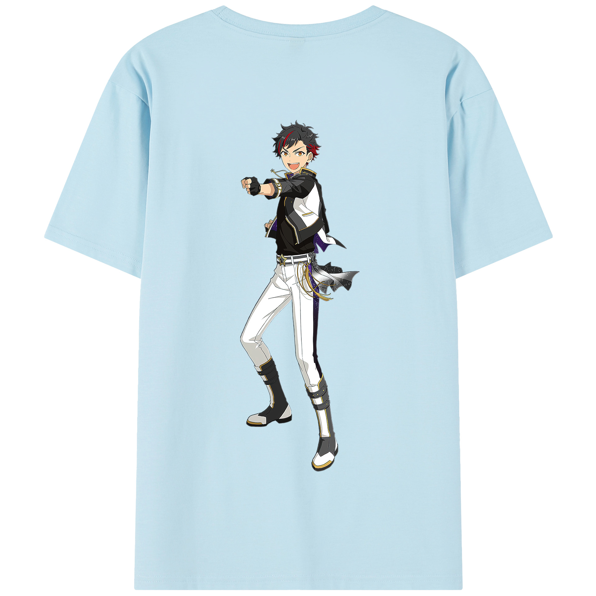 （画像用） あんさんぶるスターズ! Ensemble Stars 綿100％半袖Tシャツ（背面プリント）
